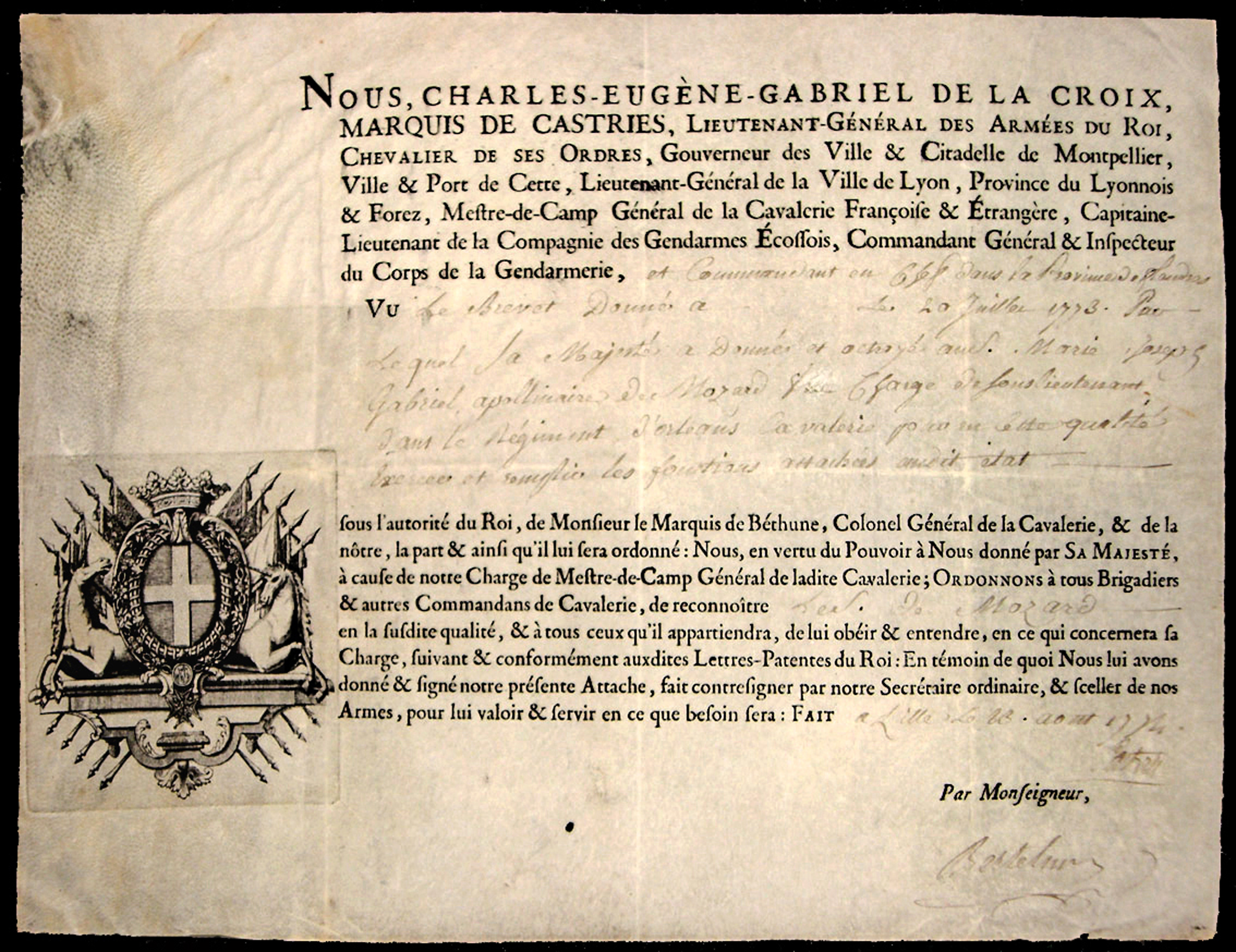 Referenz: la-croix-de-castries-charle-eugene-gabriel-de-marquis-de-castries-marechal