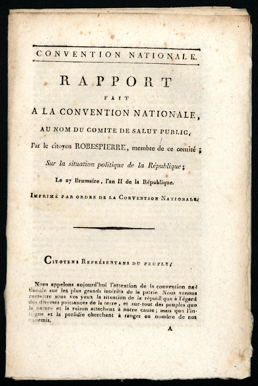 Referenz: robespierre-maximilien-de-rapport-a-la-convention-nationale