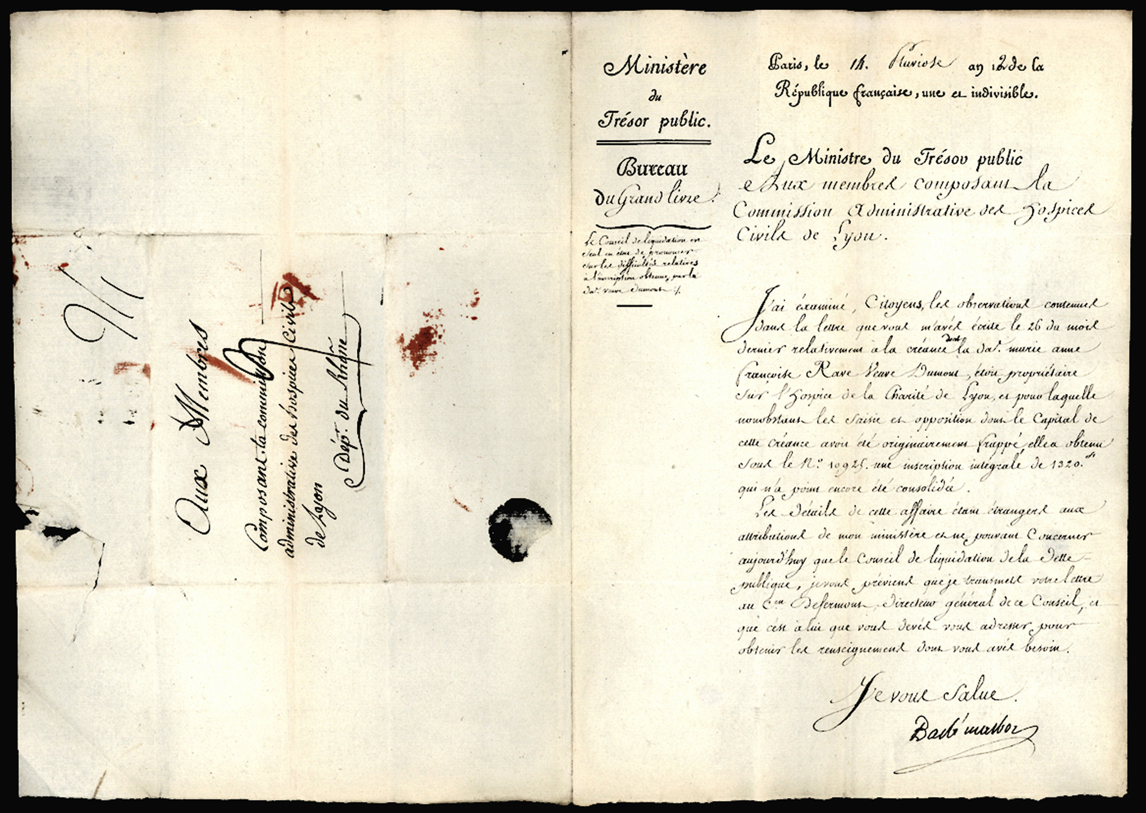 Referenz: barbe-marbois-francois-de-ministre-du-tresor-il-negociait-le-traite-de-cession-de-la-louisiane