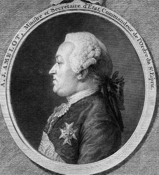 Referenz: louis-xvi-roi-amelot-de-chaillou-antoine-jean-secretaire-d-etat-de-la-maison-du-roi