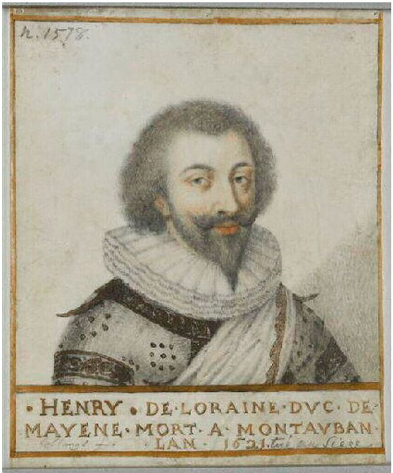 Referenz: henry-henri-de-lorraine-aussi-dit-henry-de-mayenne-duc-de-mayenne-et-d-aiguillon