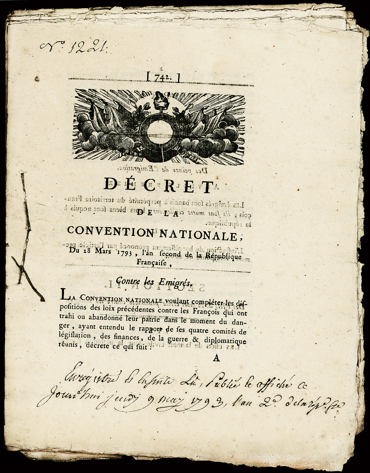 Referenz: decret-de-la-convention-nationale-contre-les-emigres