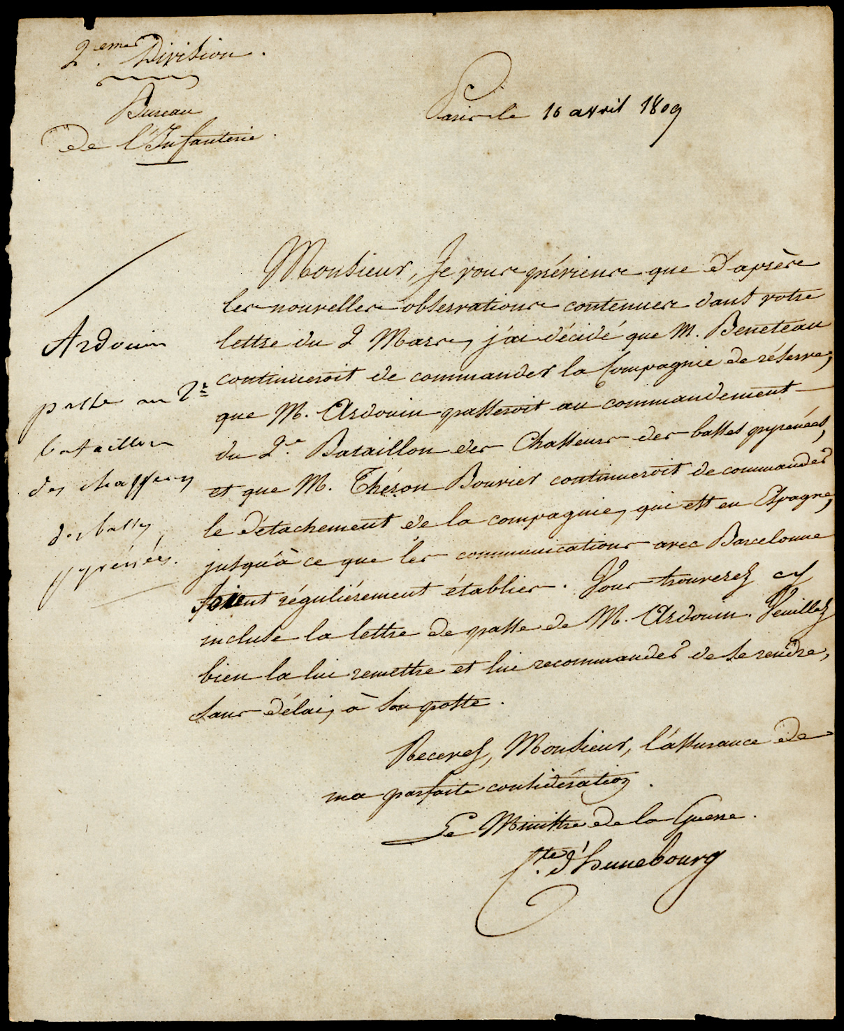 Referenz: clarke-henry-jacques-guilaume-ministre-de-la-guerre-1807-1814-comte-d-hunebourg