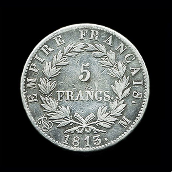 Referenz: 5-francs-napoleon-1er-empereur-empire-francais-1813