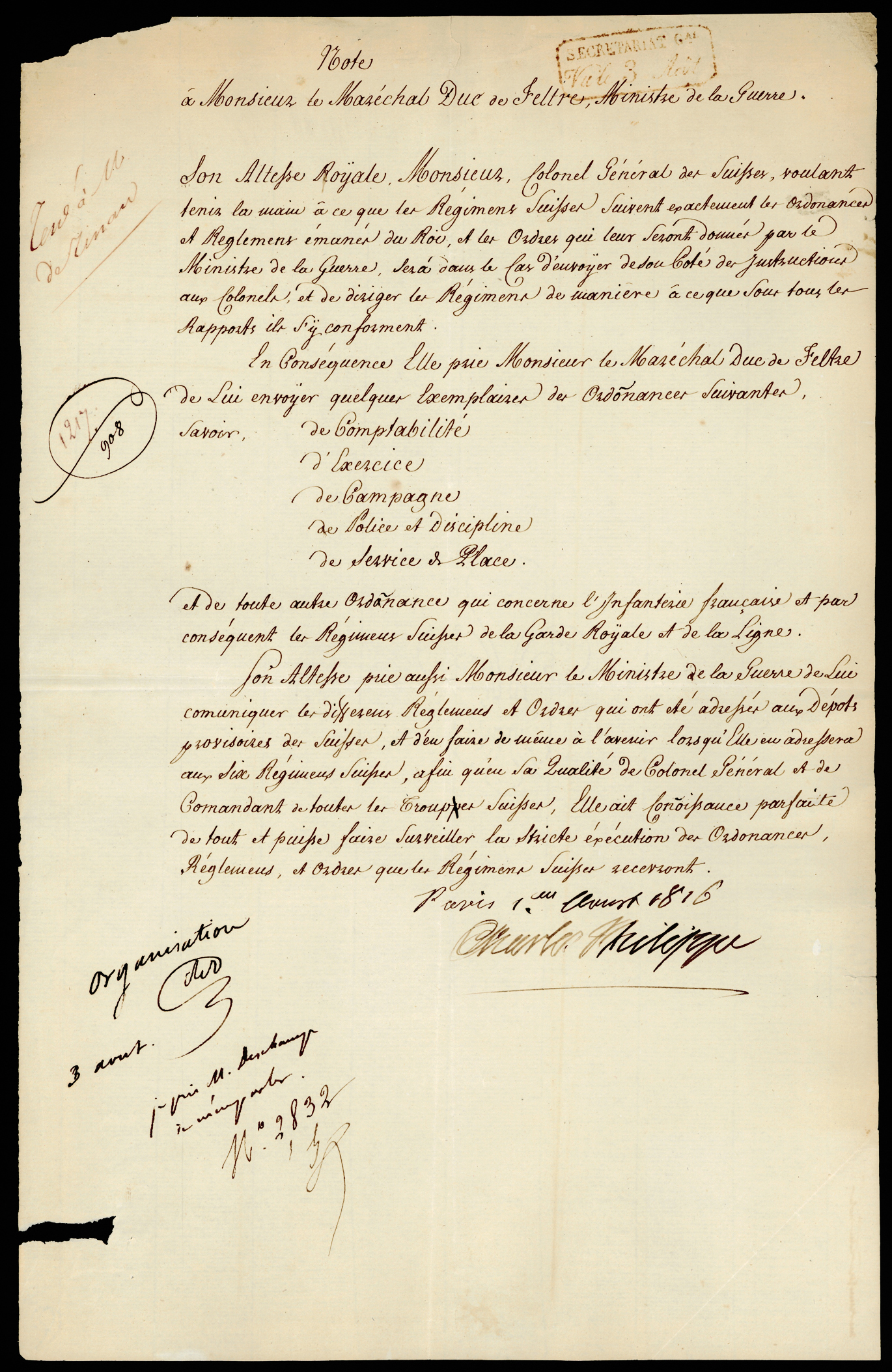 Referenz: charles-philippe-charles-x-futur-roi-de-france-1824-30-colonel-general-des-suisses