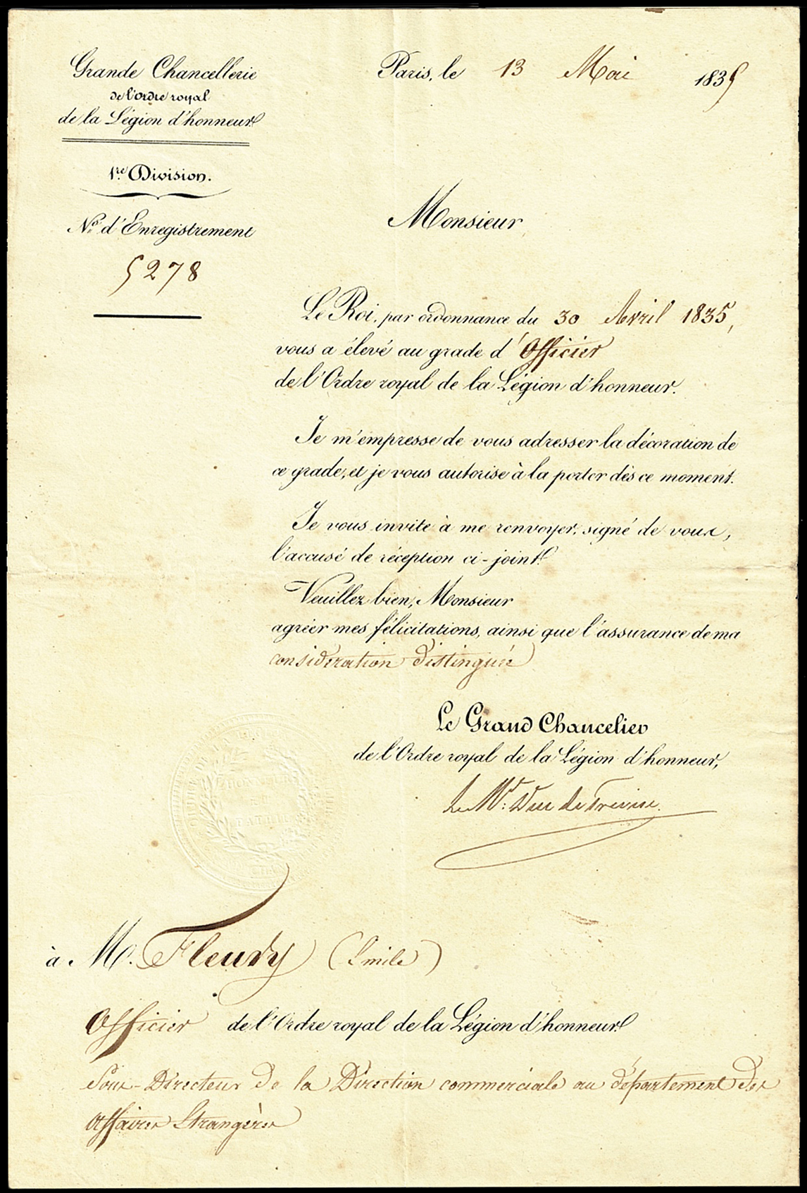Referenz: mortier-edouard-duc-de-trevise-general-de-division-pair-grand-chancelier-d-l-l-d-h