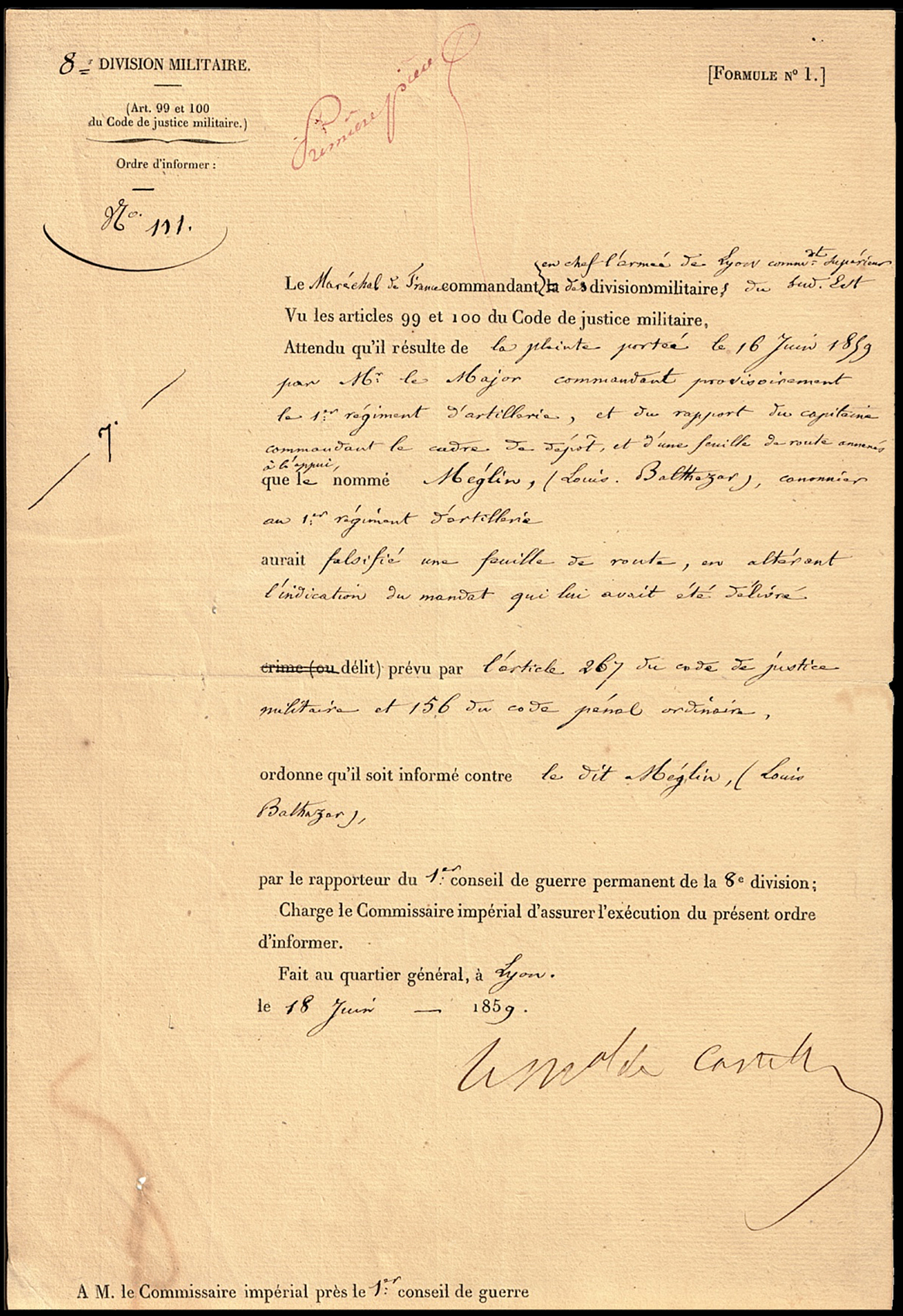 Referenz: castellane-boniface-de-marechal-de-france-pair-protecteur-de-napoleon-1er