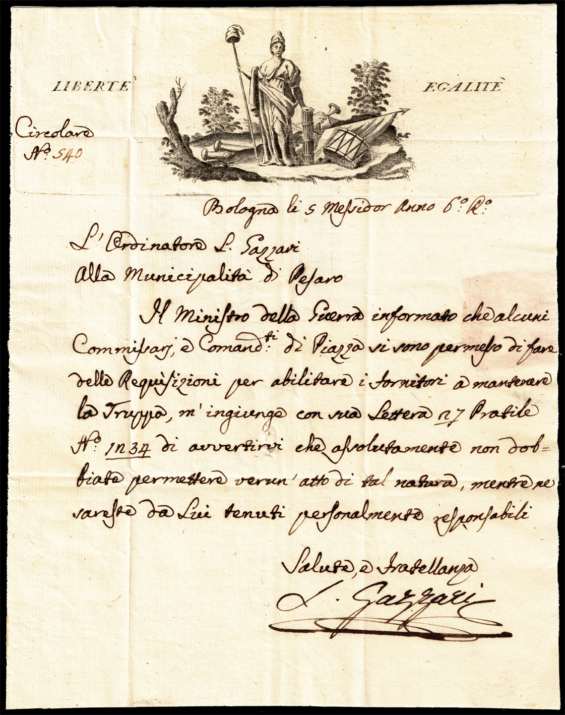 Referenz: gazzari-l-ordinatore-di-bologna