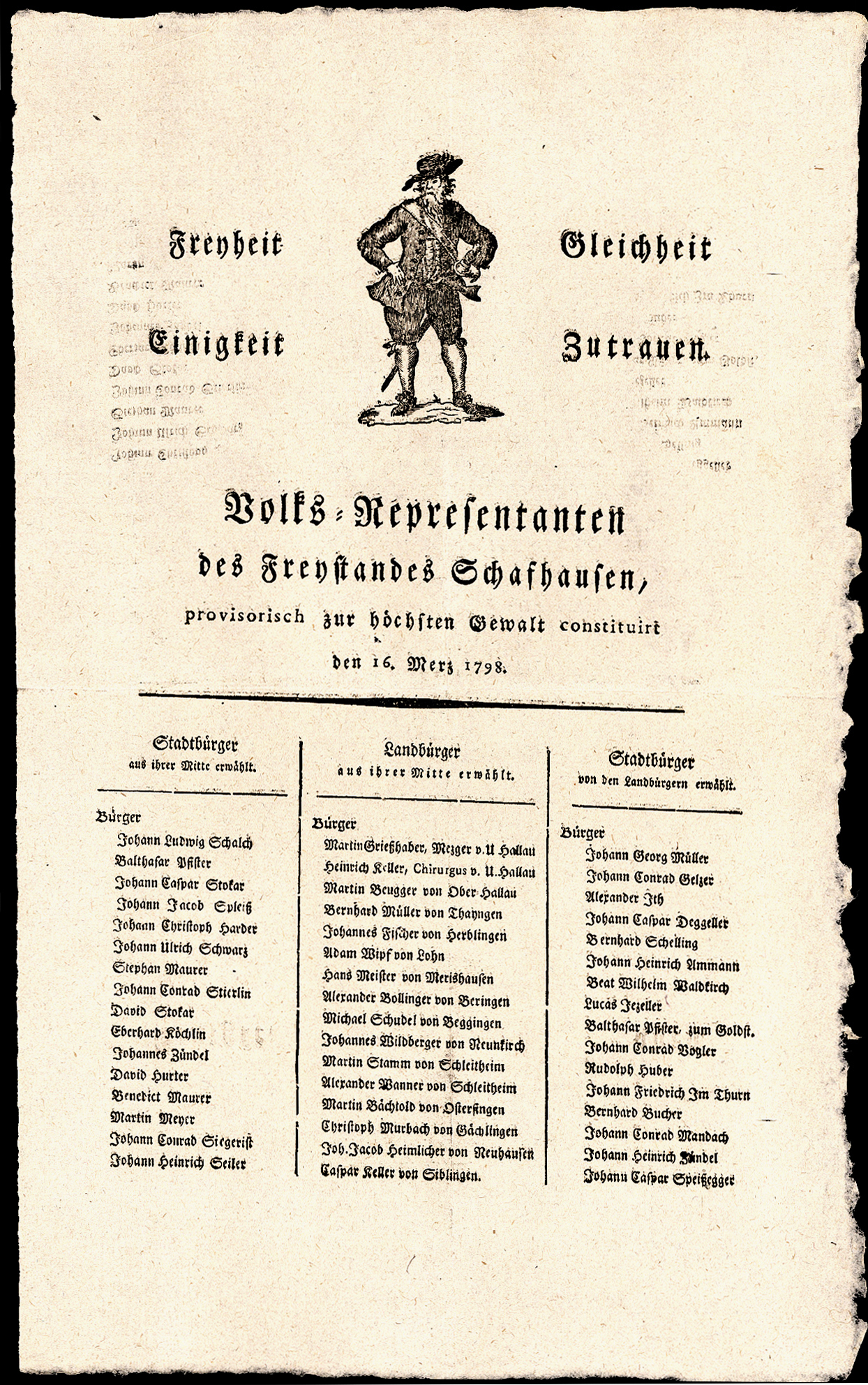 Referenz: flugblatt-liste-der-gewahlten-volks-representanten-des-freystandes-schaffhausen