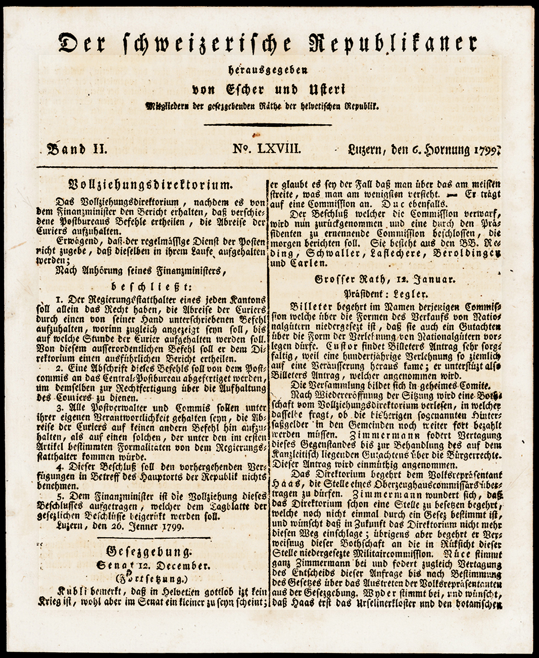Referenz: 7-original-exemplare-der-schweizerische-republikaner