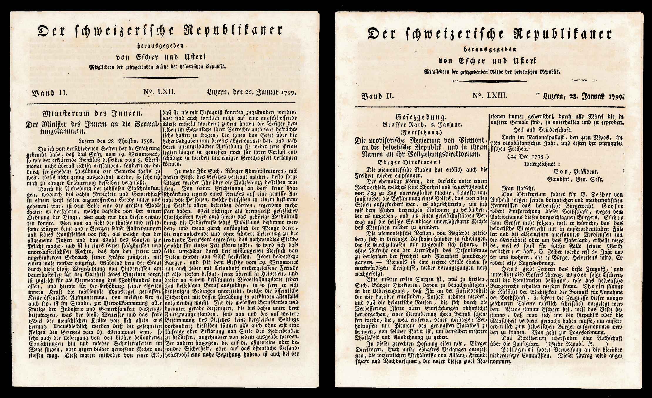 Referenz: 7-original-exemplare-der-schweizerische-republikaner
