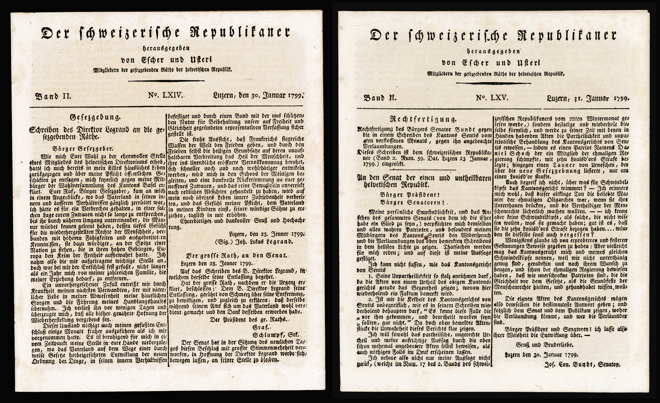Referenz: 7-original-exemplare-der-schweizerische-republikaner