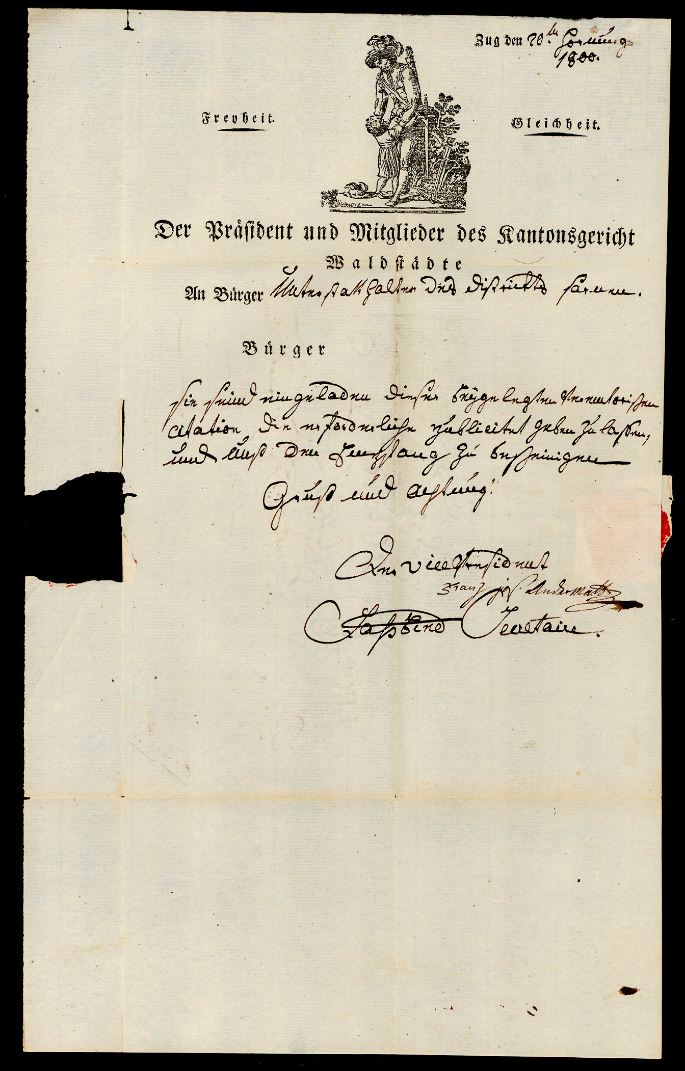 Referenz: andermatt-franz-joseph-zuger-kantonsrichter-tagsatzungsmitglied-kantonsrat-landammann