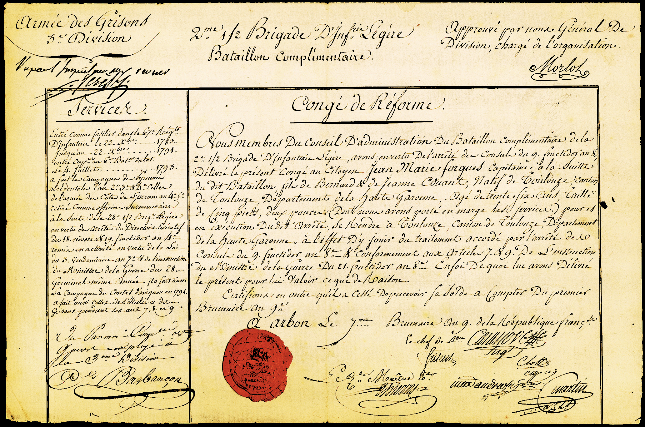 Referenz: morlot-antoine-franzosischer-divisionsgeneral-in-arbon-thurgau-armee-des-grisons