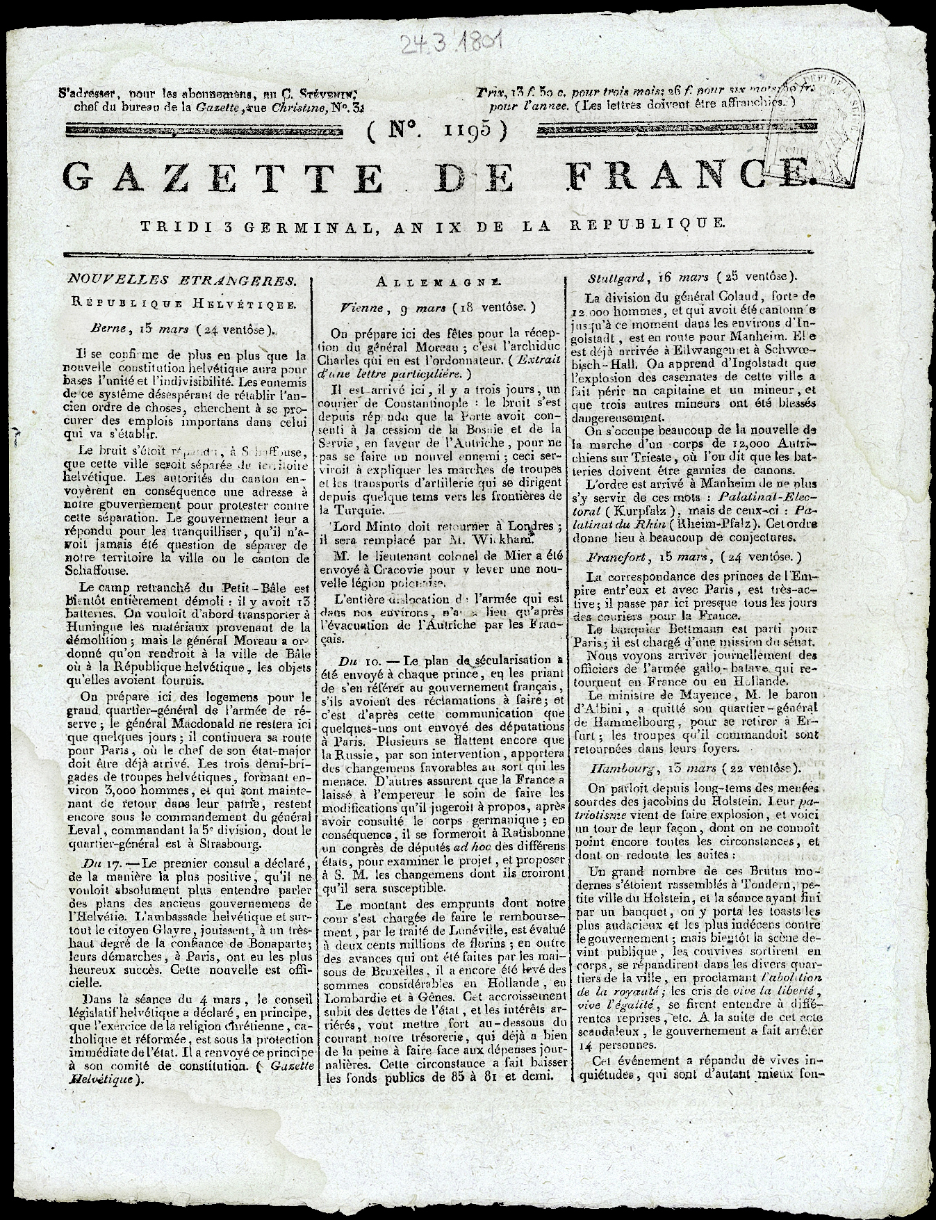 Referenz: gazette-de-france-bericht-uber-die-neusten-politischen-entwicklungen-in-der-schweiz
