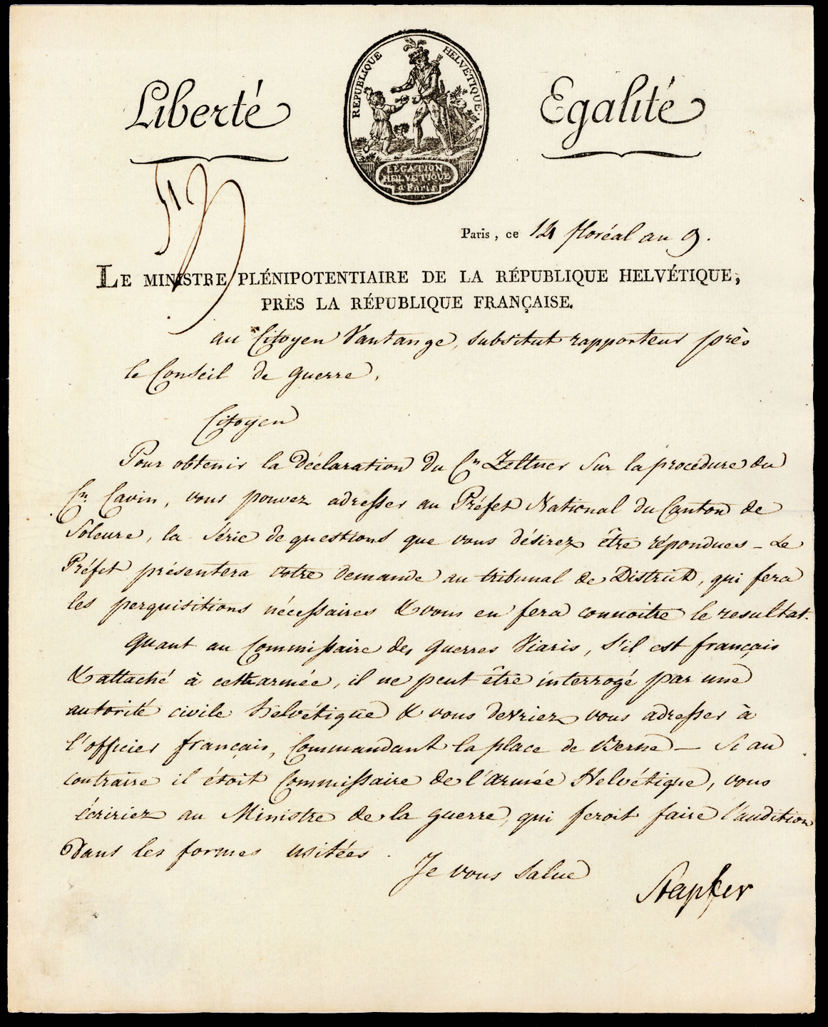Referenz: stapfer-philipp-albert-helvetischer-gesandter-in-paris-minister-der-wissenschaft-und-kunste