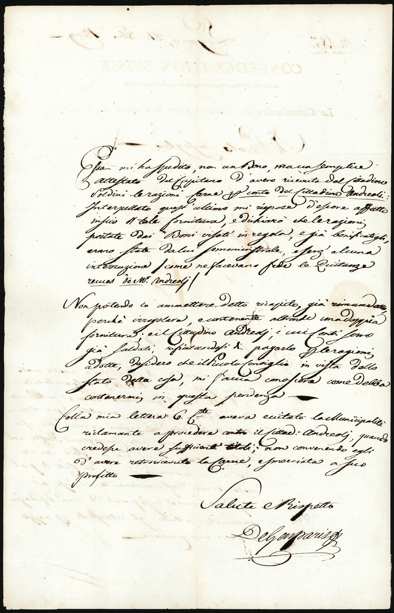 Referenz: de-gasparis-pietro-kriegskommissar-des-kantons-tessin-1803-17