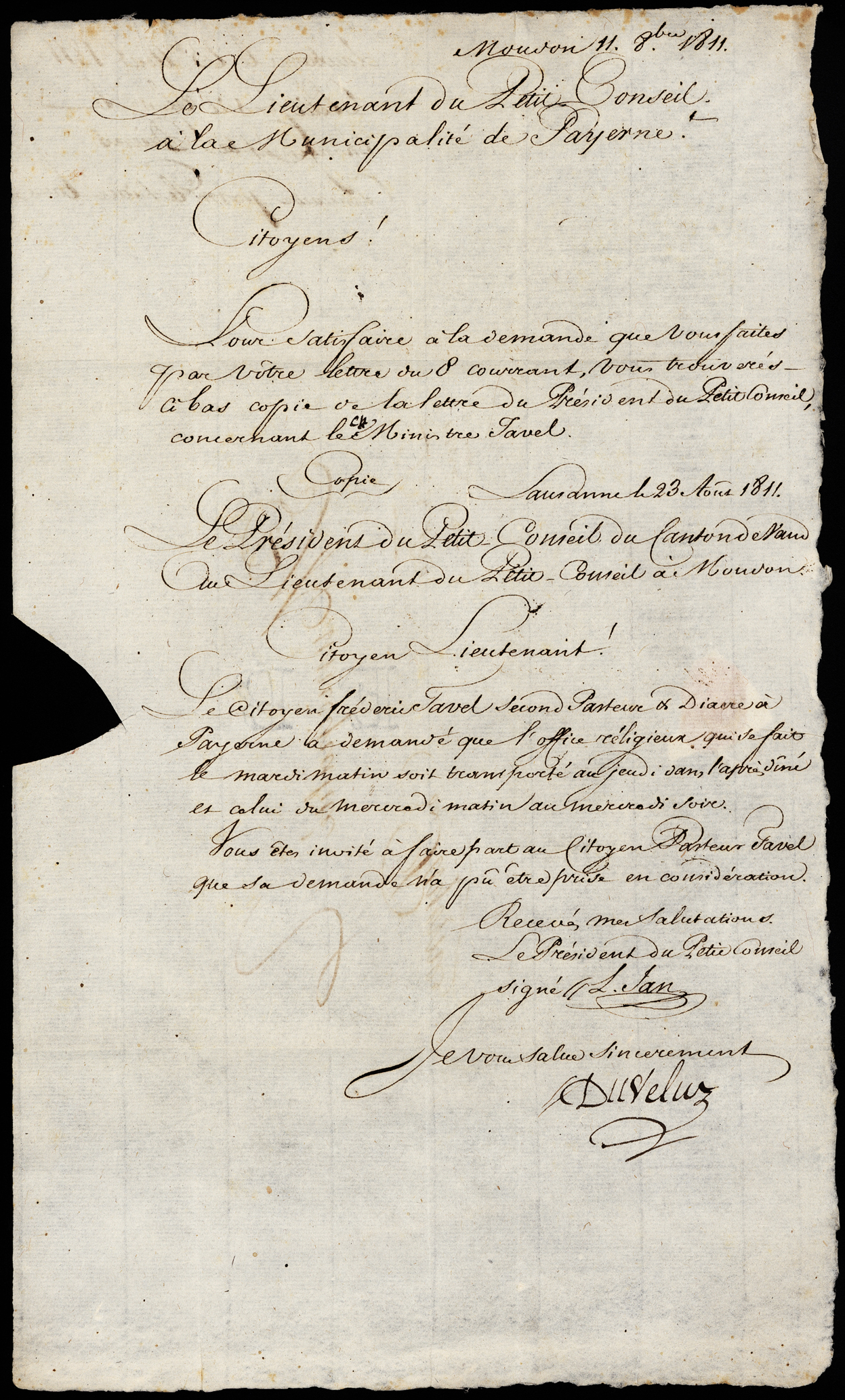Referenz: duveluz-charles-unterprafekt-des-kantons-leman-im-jahre-1798