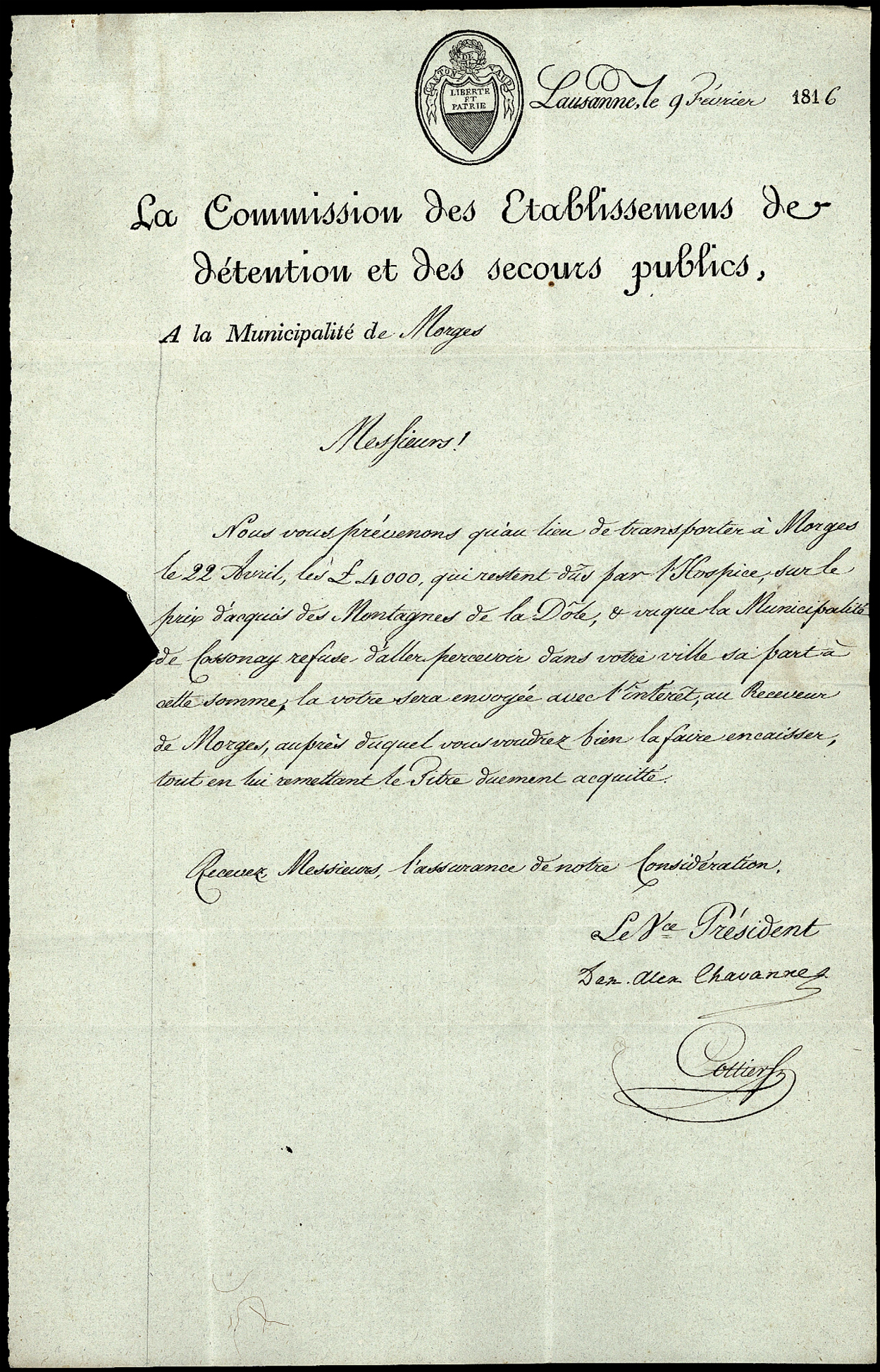 Referenz: chavannes-daniel-alexandre-waadtlander-grossrat-naturforscher-und-zoologe